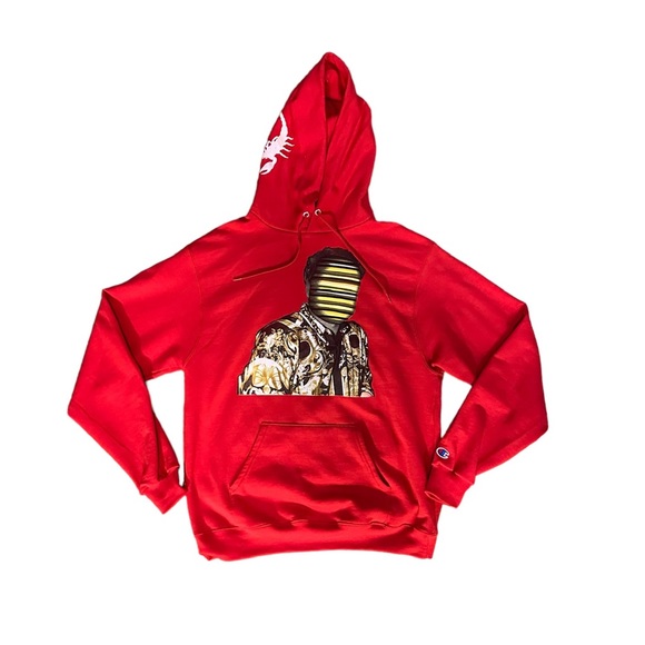 The Versace Tape Hoodie Size Medium Boldy James Griselda Westside Gunn GXFR - Picture 1 of 2